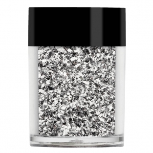 Lecenté Silver Cloud Irregular Glitter